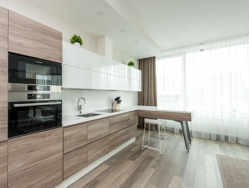 Modern wooden cabinet